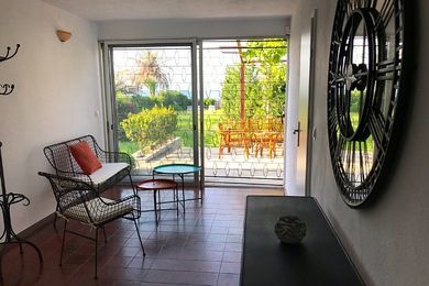 Hestia Beachfront Villa Polychrono Buitenkant foto