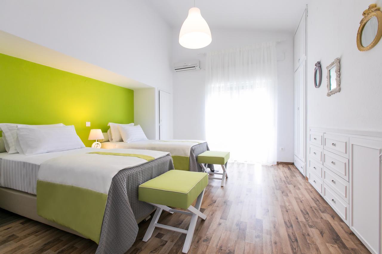 Hestia Beachfront Villa Polychrono Buitenkant foto